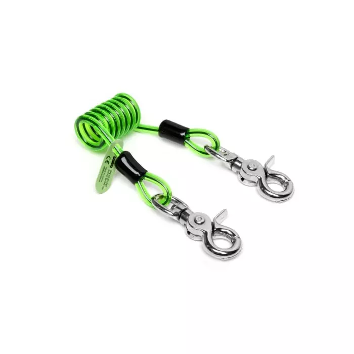 Never Let Go 4 cm to 70 cm PU Outer/Stainless Steel Tool Lanyard Lanyard 3kg Capacity, 101364