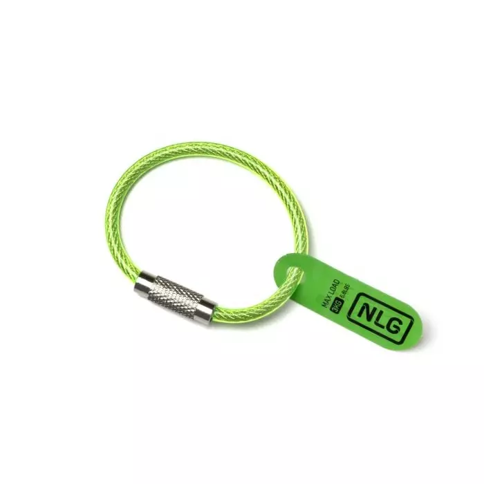 Never Let Go 120 mm Stainless Steel Tool Lanyard Tether Loop 3kg Capacity, 101380