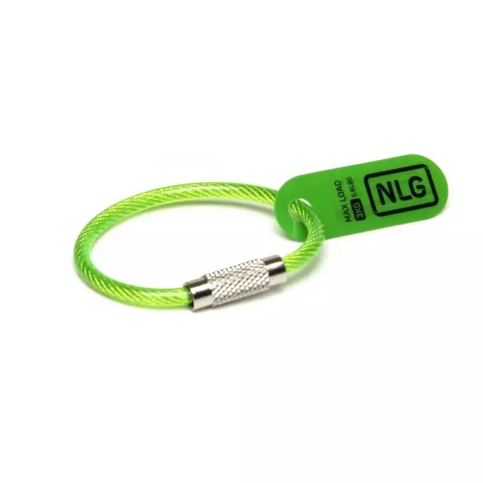 Never Let Go 120 mm Stainless Steel Tool Lanyard Tether Loop 3kg Capacity, 101380