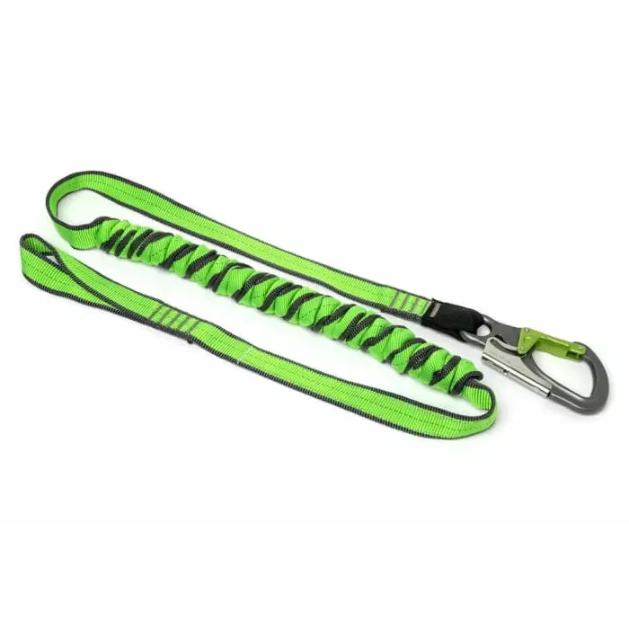 Never Let Go 160 cm to 340 cm Polyester Webbing/Aluminium Tool Lanyard Lanyard 20kg Capacity, 101419