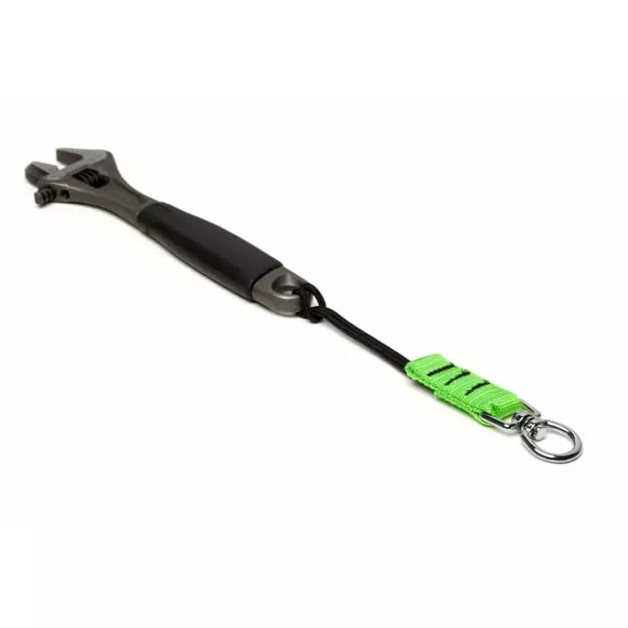 Never Let Go 200 x25 mm Polyester Steel Tool Lanyard Tool Tether 3kg Capacity, 101363