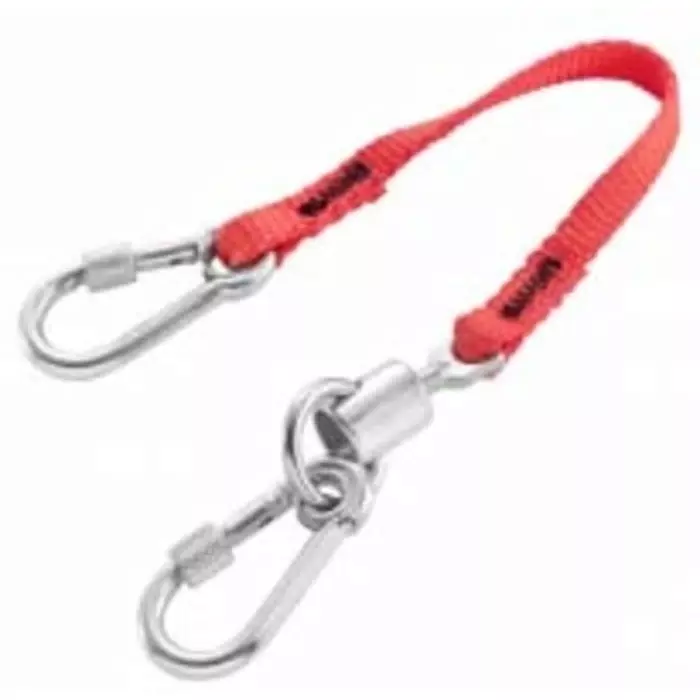 Facom 200 mm Stainless Steel Carabiner Lanyard, 2.7kg Capacity, LAN0.2TSLS