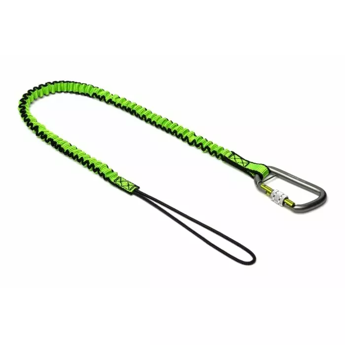 Never Let Go 70 cm to 120 cm Polyester Webbing/Aluminium Tool Lanyard Lanyard 3kg Capacity, 101518