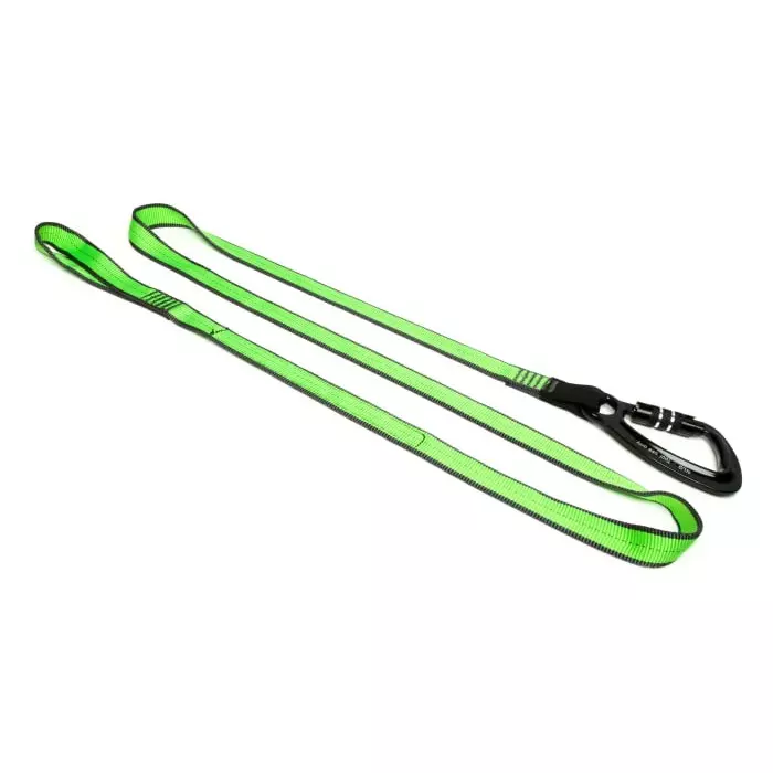 Never Let Go 190 cm Polyester Webbing/Aluminium Tool Lanyard Lanyard 38kg Capacity, 101374