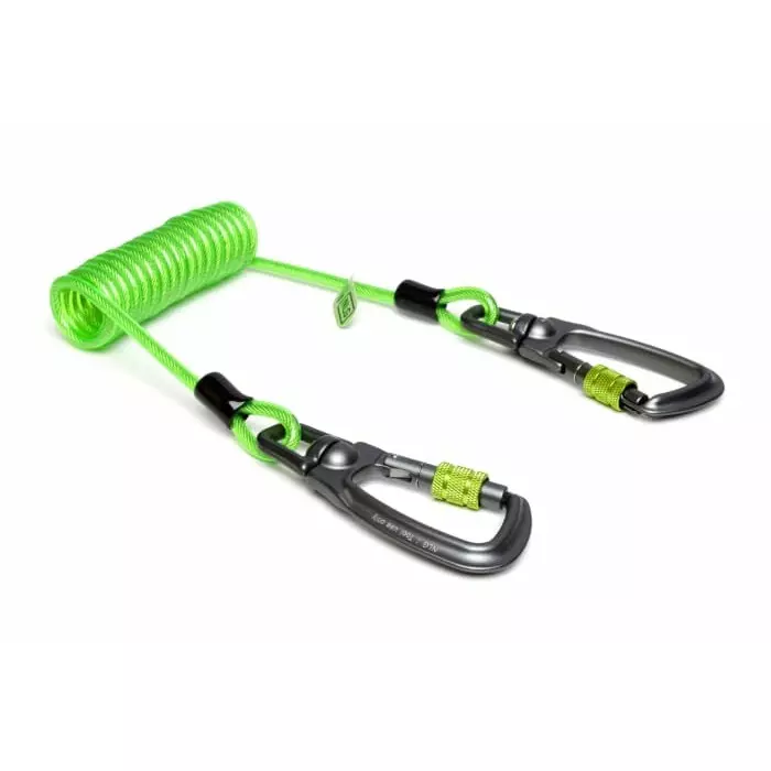 Never Let Go 10 cm to 170 cm PU Outer/Stainless Steel Tool Lanyard Lanyard 3kg Capacity, 101370
