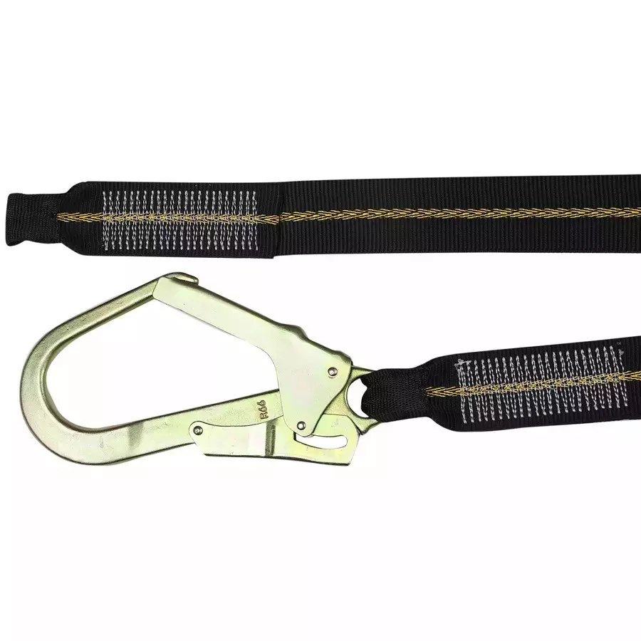 ISSAFE Webbing Lanyard with Loop Attachment and Scaffolding Hook Anchorage, ISF-35 (Pack of 5)