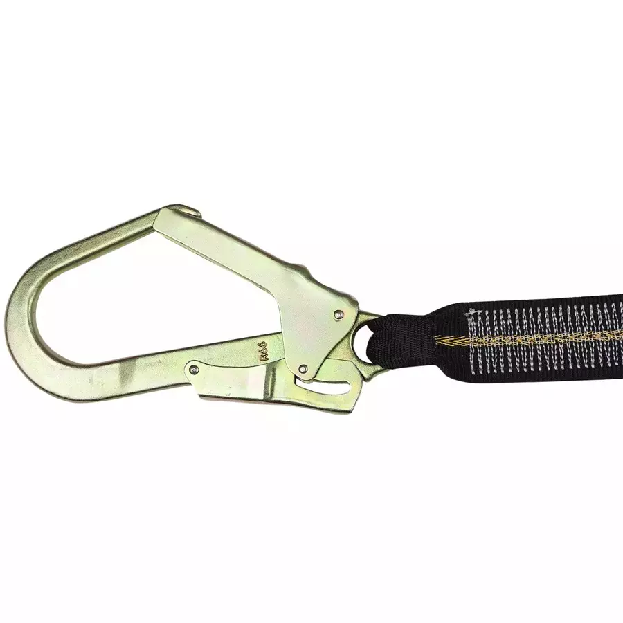 ISSAFE Webbing Lanyard with Loop Attachment and Scaffolding Hook Anchorage, ISF-35 (Pack of 5)