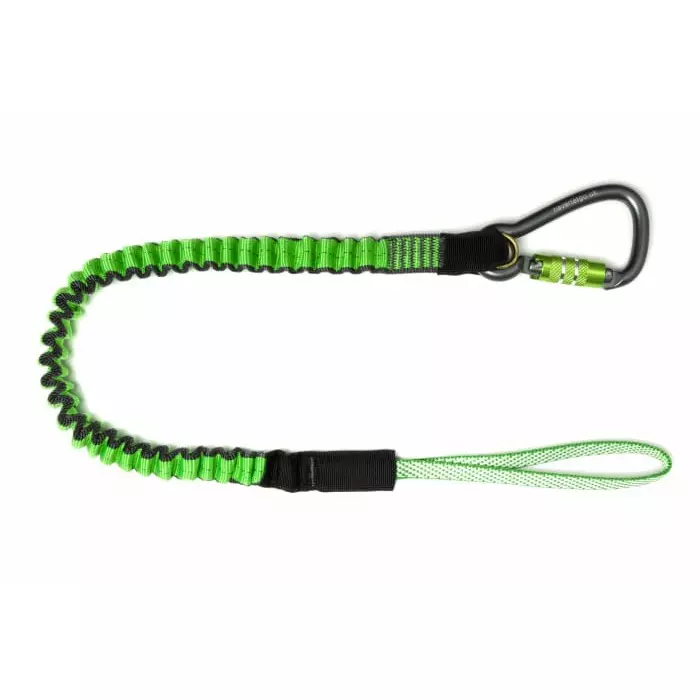 Never Let Go 80 cm to130 cm Polyester Webbing/Aluminium Tool Lanyard Lanyard 18kg Capacity, 101373
