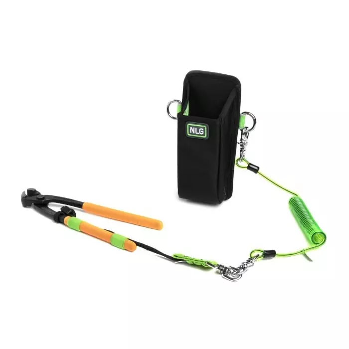 Never Let Go 400 x25 mm Polyester Steel Tool Lanyard Lanyard 3kg Capacity, 101495