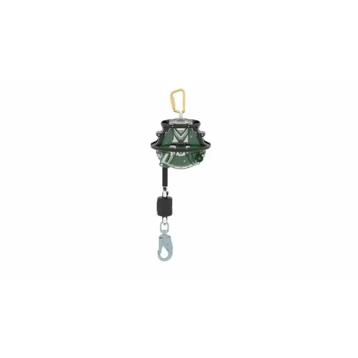 MSA Safety Fall Arrester Self Retracting Lifeline Polycarbonate Single, 63410-00AEU