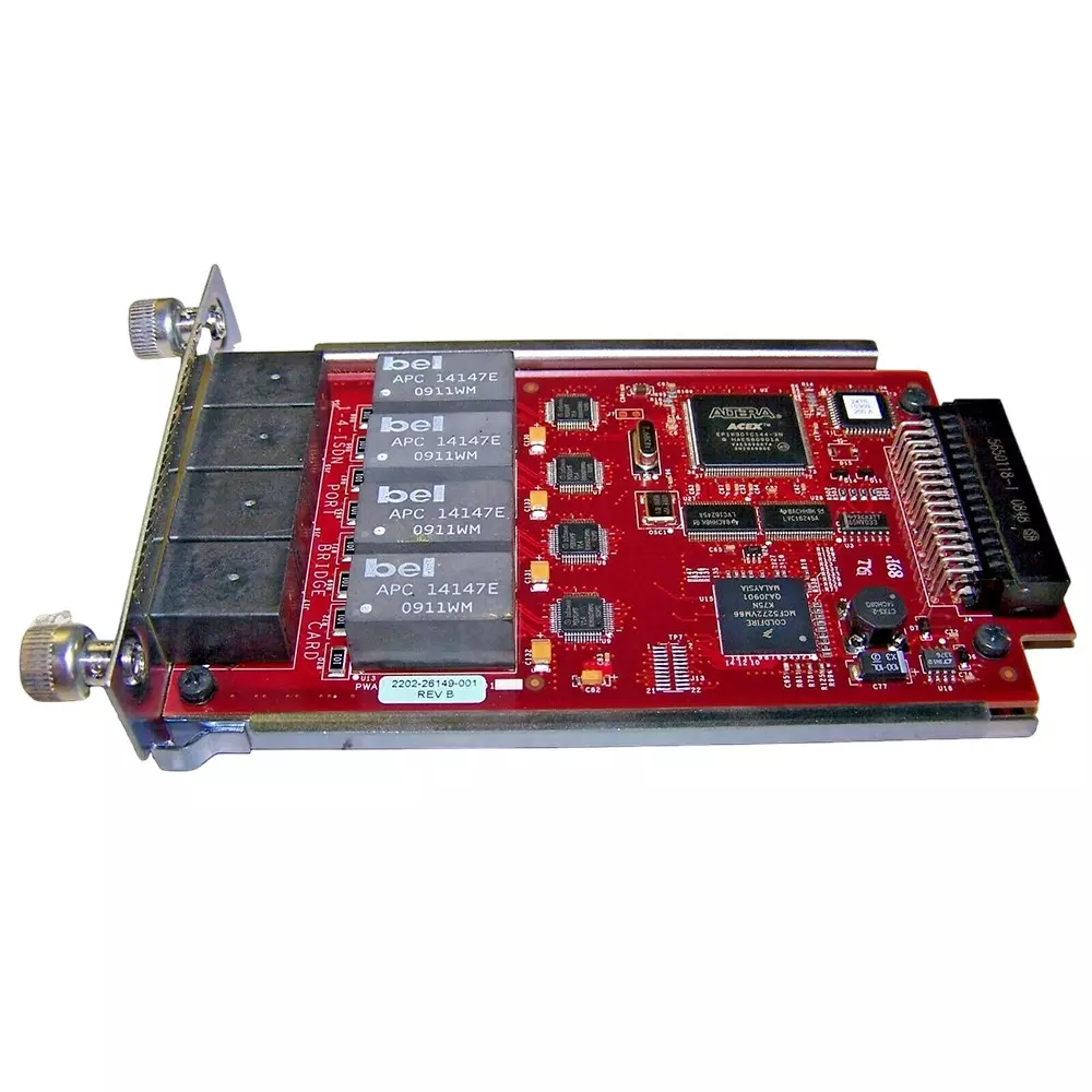 polycom Quad 4 Port BRI Network Interface 89 mm (3.5 inch) 2201 23284 002