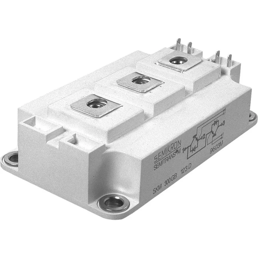 SEMIKRON Igbt Module, Dual N Ch, 1.2Kv, 200A, SKM200GB125D