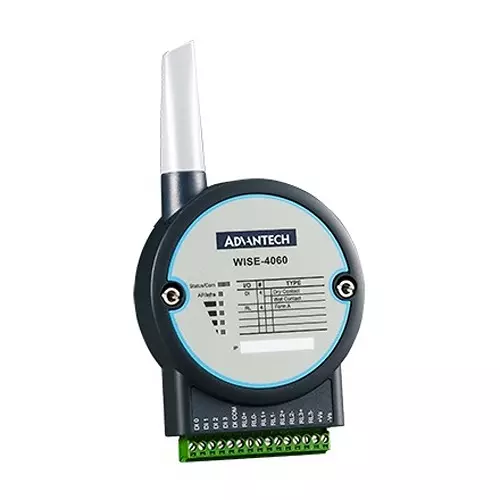 Advantech Relay IoT Wireless I/O Module 4 Channels 10~30 VDC, WISE-4060-B