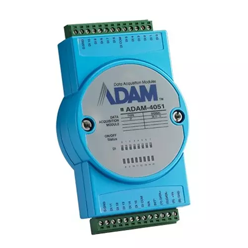 Advantech Isolated DI Module with LED & Modbus 16 Channels 10~30 VDC, ADAM-4051-C
