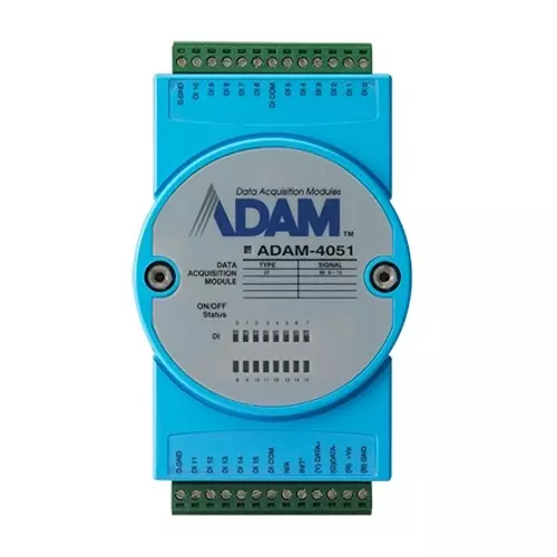 Advantech Isolated DI Module with LED & Modbus 16 Channels 10~30 VDC, ADAM-4051-C