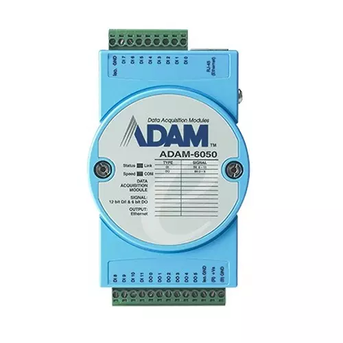 Advantech Isolated DI/O Module 18 Channels 10~30 VDC, ADAM-6050-D1