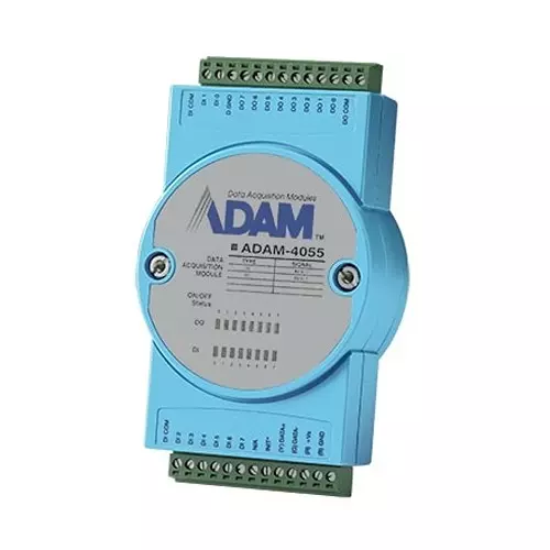 Advantech Isolated DI/DO Module w/ LED & Modbus 16 Channels 10~30 VDC, ADAM-4055-C
