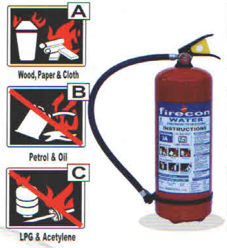 GENERIC Water Stored Pressure Type Fire Extinguisher