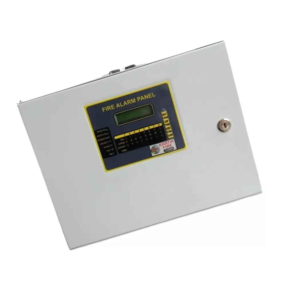 kartik-conventional-fire-alarm-panel-white-plastic-16-zone-for-detection-and-alert-system-from-fire-breaking-k-16zfp