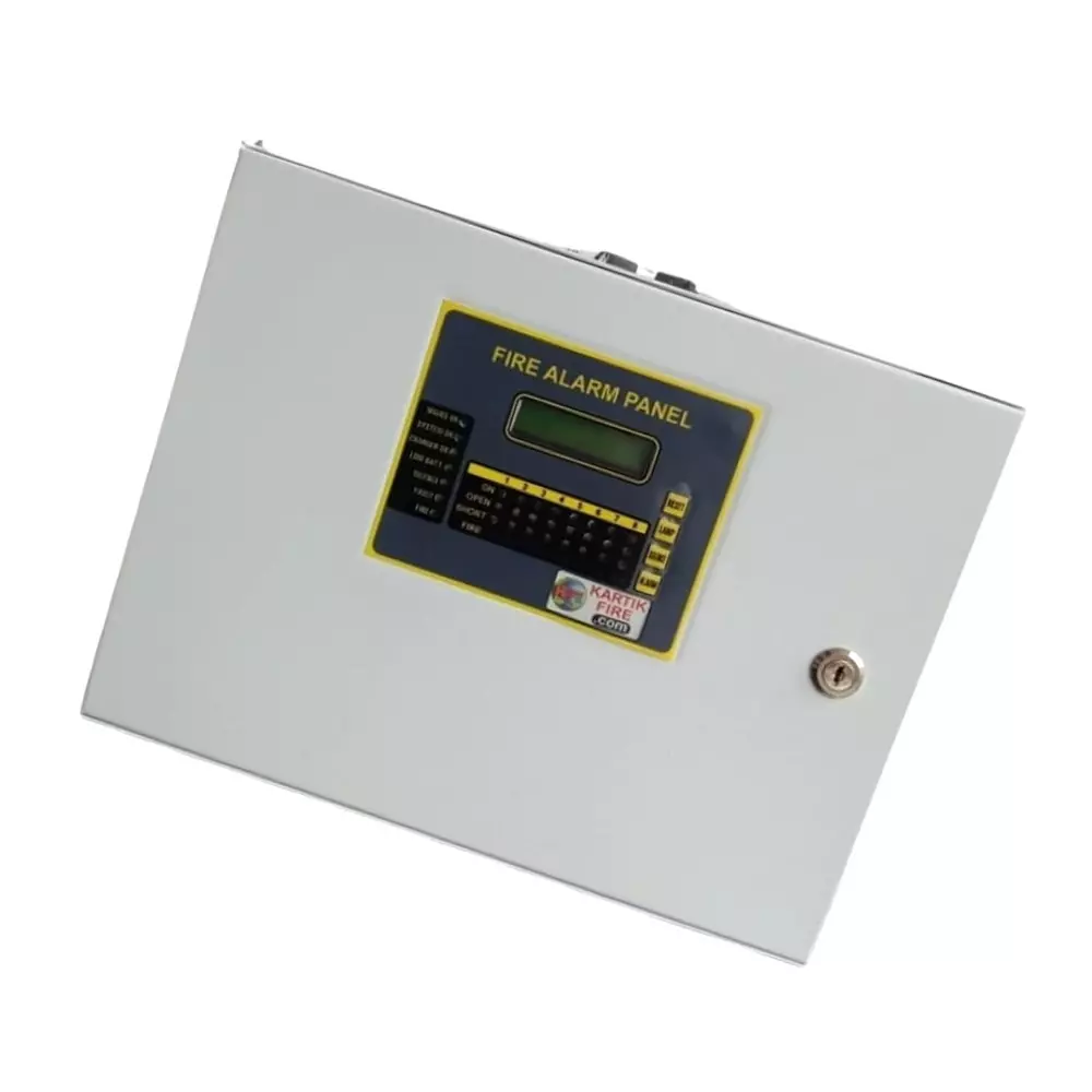 kartik-conventional-fire-alarm-panel-white-plastic-16-zone-for-detection-and-alert-system-from-fire-breaking-k-16zfp