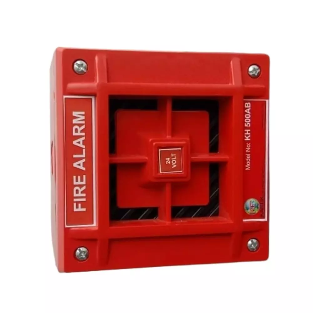 KARTIK Fire Alarm Device Red 4 W Speaker 220 mA Current Consumption, ABS KH-500AB