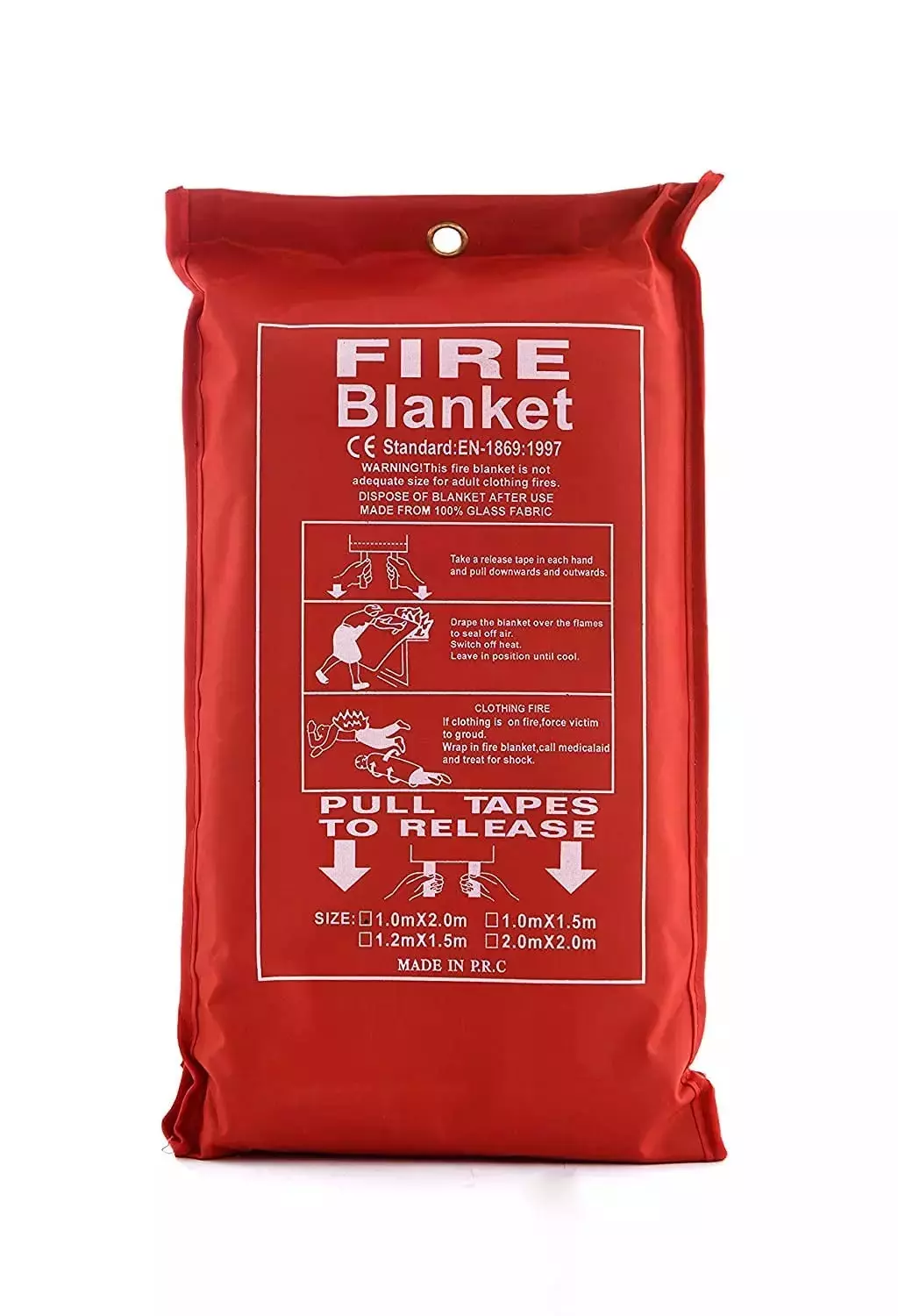 Stop Fire Red Fire Blanket 1*2 600 GM