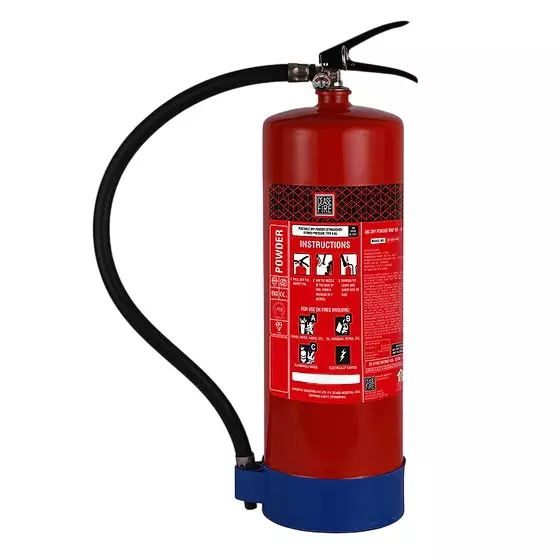 Ceasefire Portable Fire Extinguisher Stored Pressure ABC Powder MAP 90 Red 9 Kg, CF-001146