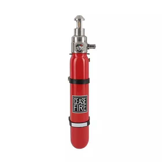 Ceasefire Mini Automatic Fire Extinguisher 68°C Intutive Stored Pressure 200 g Fluorketone (FK-5-1-12) Red, CF-001341B