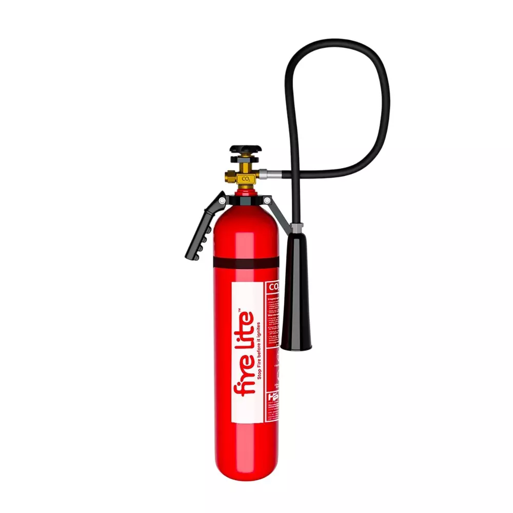 FIRE LITE 4.5 kg CO² Gas Based Fire Extinguisher Red, FE32