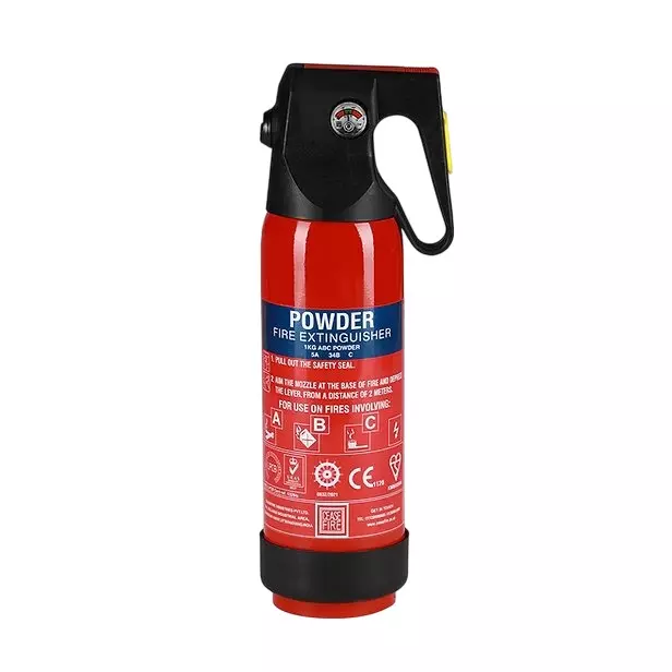 Ceasefire Classic Range Fire Extinguisher ABC Powder MAP 50 1 Kg Red, CF-000730