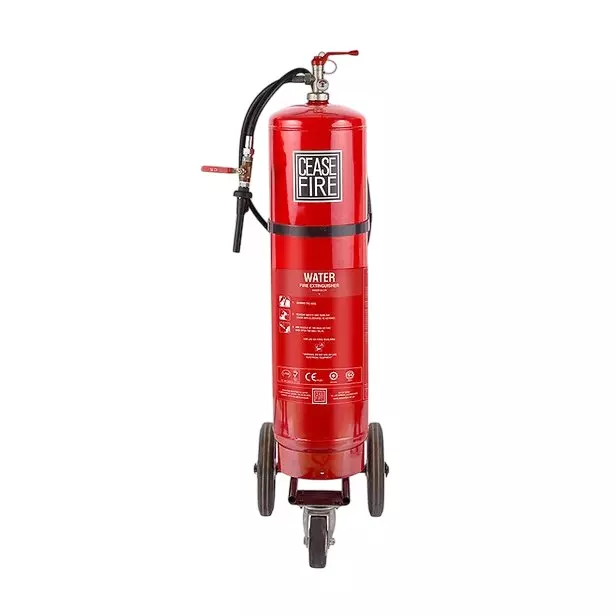 Ceasefire Jet Model Fire Extinguisher with Wheel Water 135 L SS SP Red, CF-000973