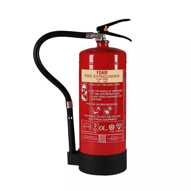 Ceasefire Aspirating Model Portable Extinguisher 6% of Kv Foam 3% C-6 6 L MS SP Red, CF-000806