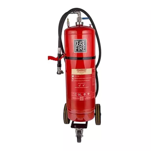 Ceasefire Wheeled Fire Extinguisher Green-Foammist 100 L Red, CF-000752
