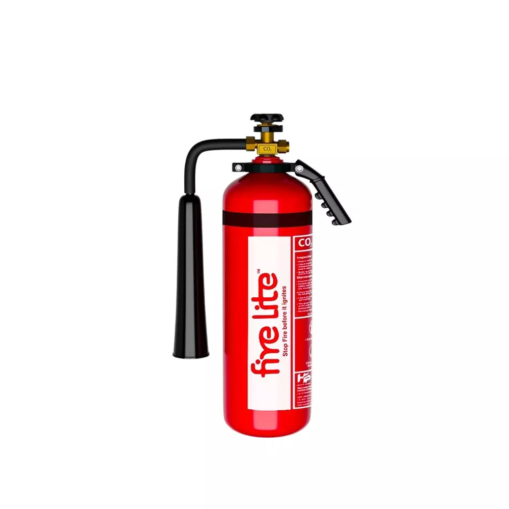 FIRE LITE 3 kg CO² Gas Based Fire Extinguisher Red, FE31