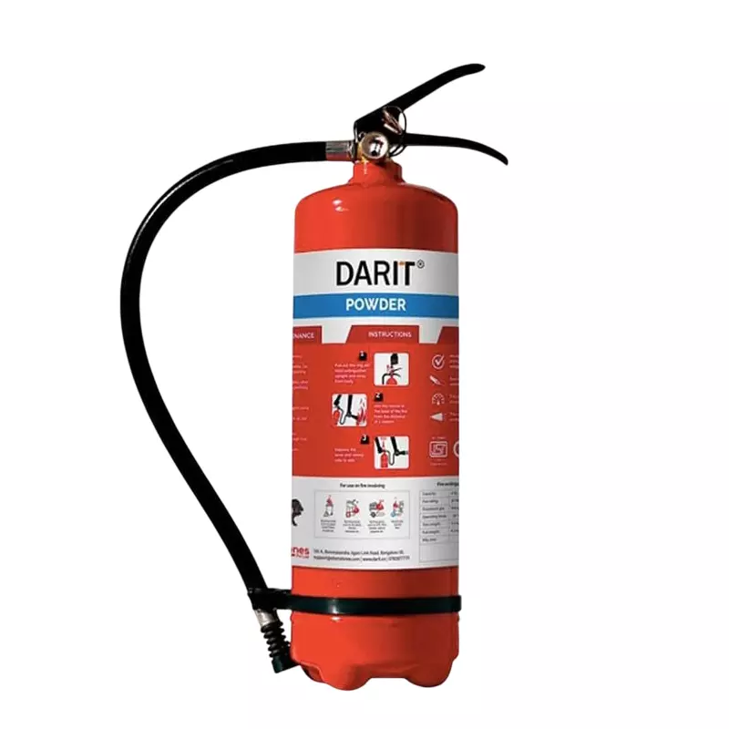 Darit ABC Dry Powder Fire Extinguisher 4 Kg, DFARQ-4-50%