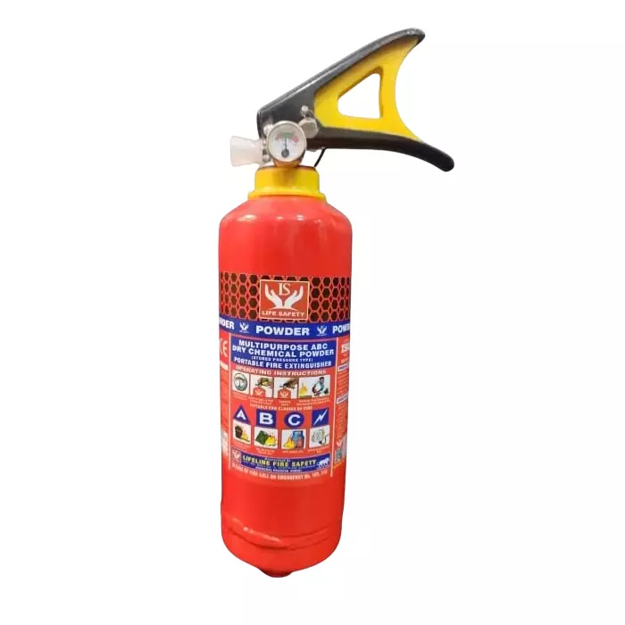 Life Safety MS ABC Fire Extinguisher Red