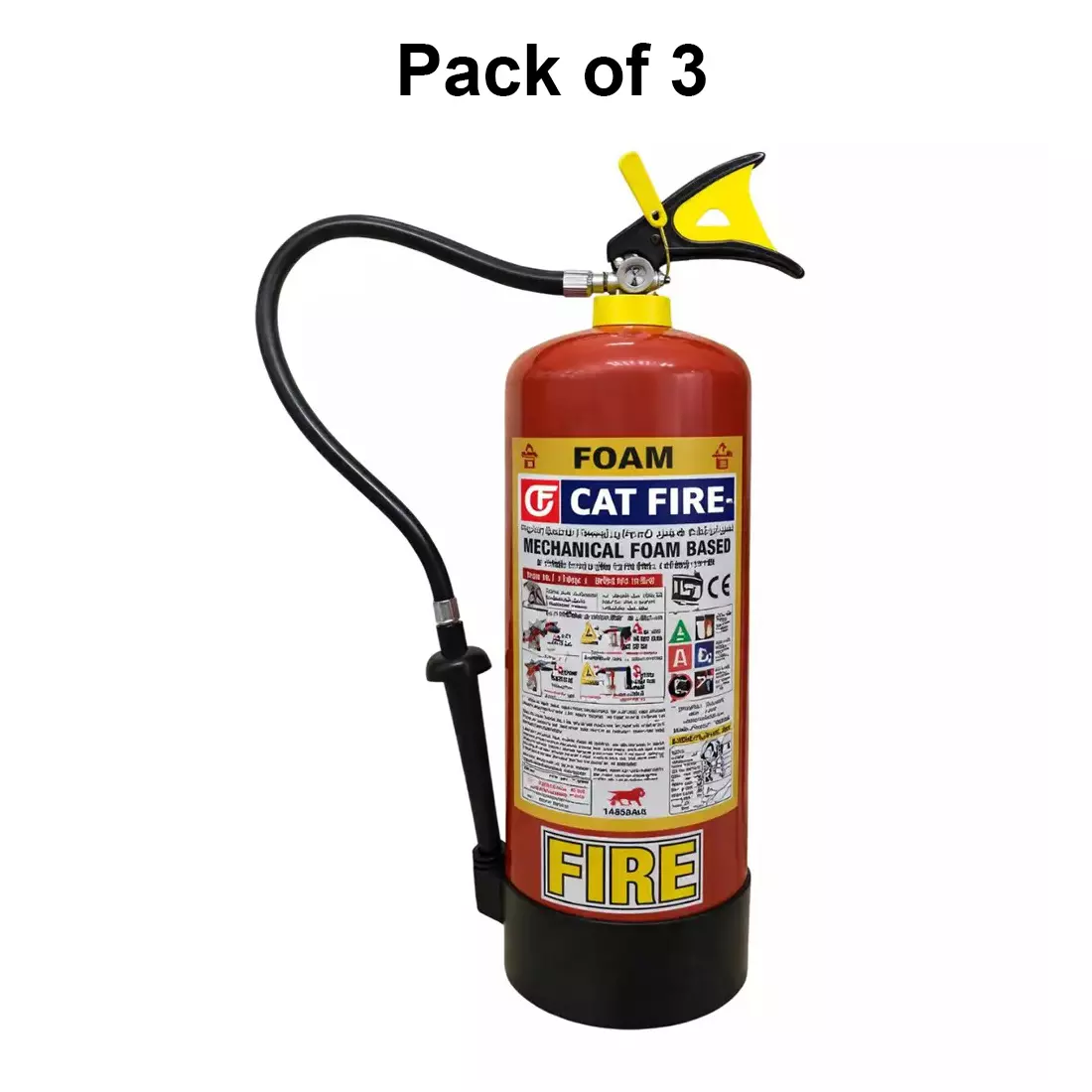 cat-fire-mechanical-foam-fire-extinguisher-cylinder-5-kg-red-mild-steel-powder-coated-for-industrial-use-pack-of-3