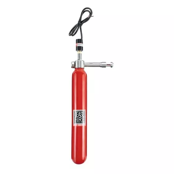 Ceasefire Mini Pro Automatic Fire Extinguisher 100 mm Barel & NRV Adaptive 68°C Stored Pressure 500 g Fluorketone (FK-5-1-12) Red, CF-001348BB