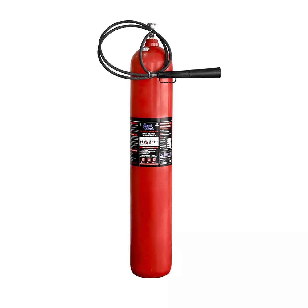 Royal Guard 45 Kg Carbon Dioxide (CO₂) Fire Extinguisher Red for Home, Office & Industrial Use