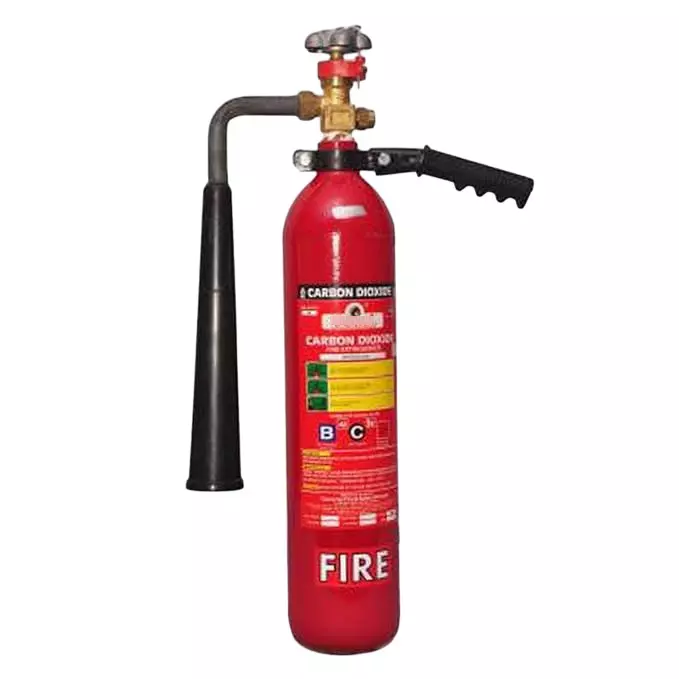 Agni-X 2 Kg Fire Extinguisher Carbon Di-Oxide Gas 128.7 Bar Testing Pressure and 13 Sec. Discharge Time, PSS-CO2FE-2