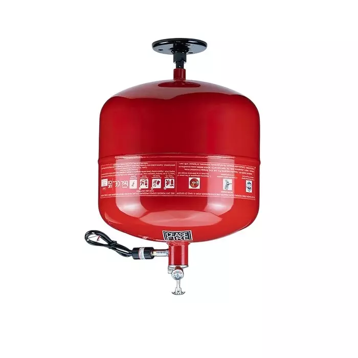 Ceasefire M-Series Ceiling Mounted Automatic Fire Extinguisher with NRV 141°C Stored Pressure 10 Kg Fluorketone (FK-5-1-12) Red, CF-001338E