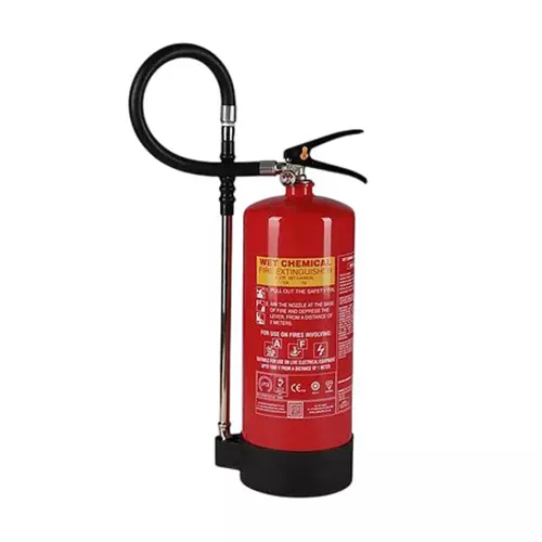 Ceasefire Wet Chemical Portable Extinguisher Class F Foam 6 L MS SP Red, CF-000801