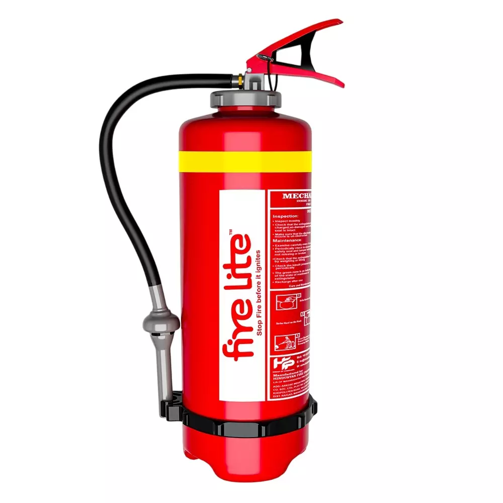 FIRE LITE 9 L Foam Based Fire Extinguisher Cartridge Type Red, FE22