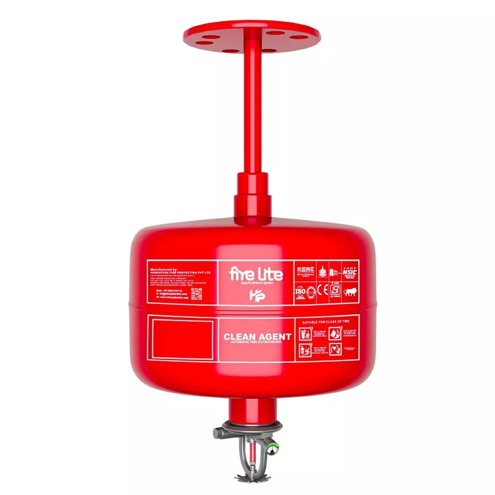 FIRE LITE 5 kg Clean Agent Based Fire Extinguisher Modular Type Red, FE28