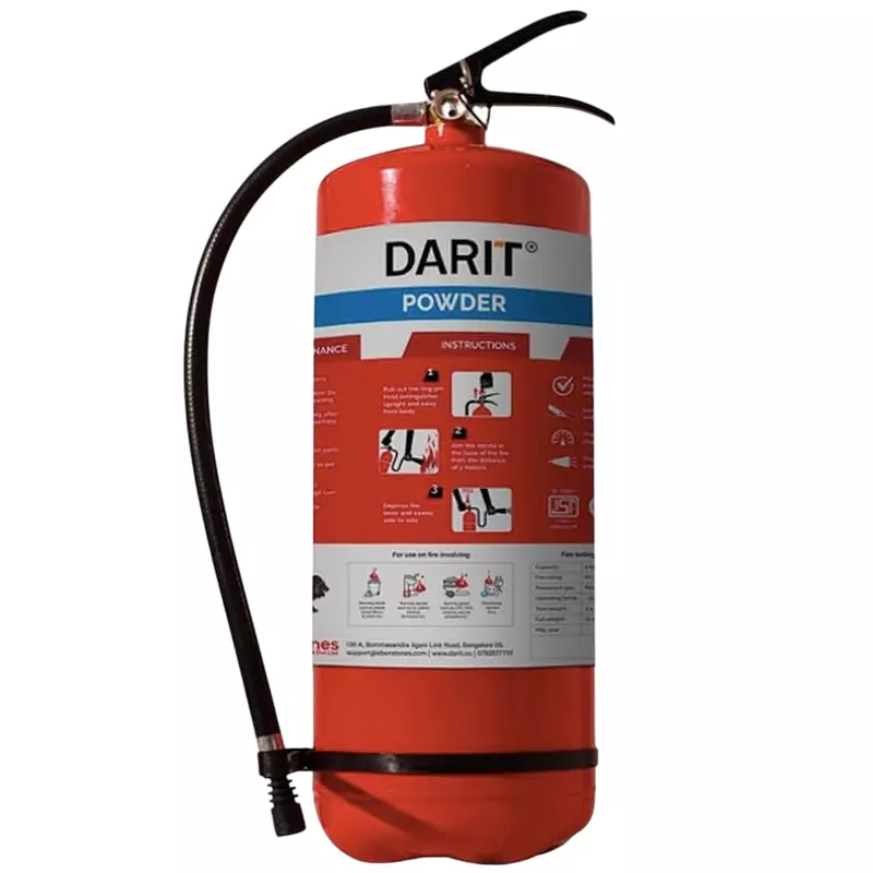 Darit ABC Dry Powder Fire Extinguisher 9 Kg, DFARQ-9-50%