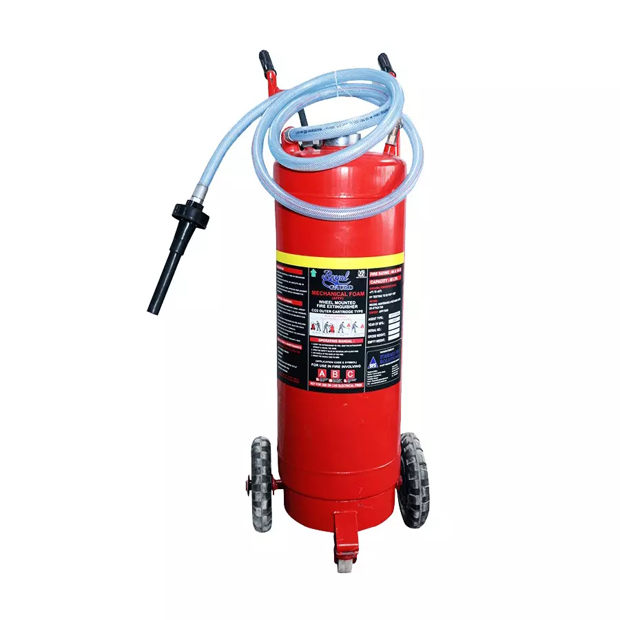 Royal Guard 45 L Mechanical Foam Based(AFFF) Fire Extinguisher Red for Home, Office & Industrial Use