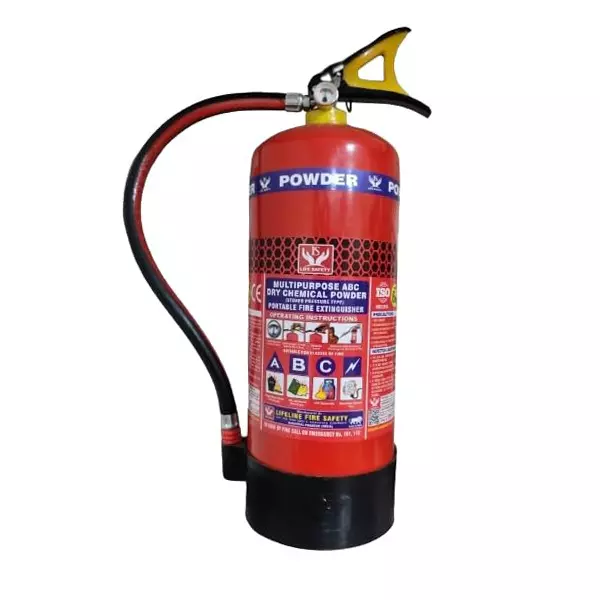 Life Safety MS ABC Fire Extinguisher Red 6 Kg