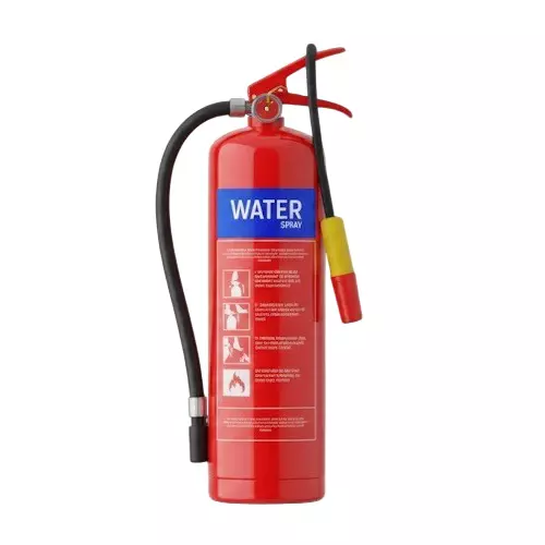 Leefire Water Type Fire Extinguisher 9 L Capacity Mild Steel Red for Industrial Use