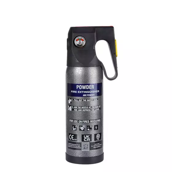 Ceasefire Fire Extinguisher Texture Classic Range ABC Powder MAP 90 Silver 500 g, CF-000225