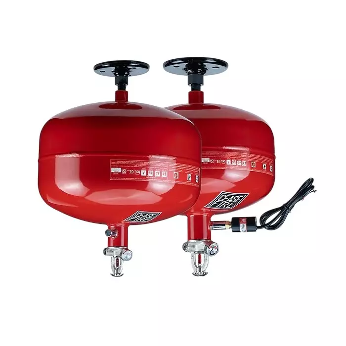 Ceasefire M-Series Ceiling Mounted Automatic Fire Extinguisher with NRV 141°C Stored Pressure 15 Kg ABC Powder MAP 90 Red, CF-001490E